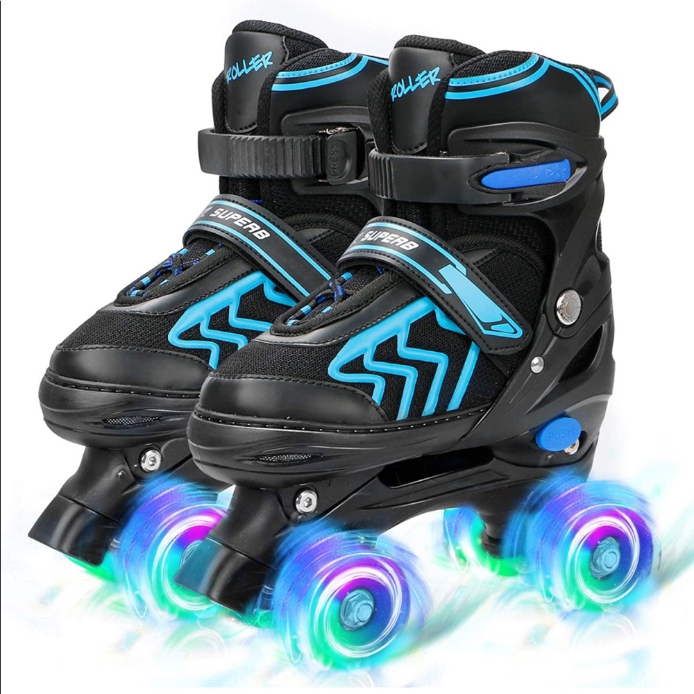 Toddler Roller Skates with Light Up Wheels